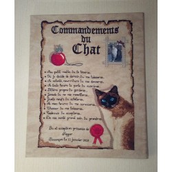 Les commandements du chat