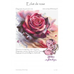 Eclat de rose - Format PDF...