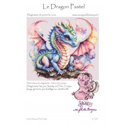 Le Dragon Pastel - Grille...