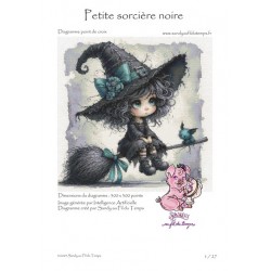 Petite sorcière noire -...