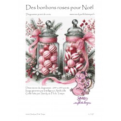 Des bonbons roses pour Noël...