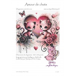 Amour de chats - Format PDF...