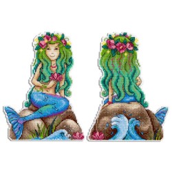 Belle sirène - toile plastique