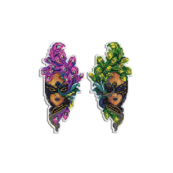 Masque vénitien - toile...