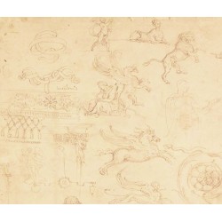 Ancient doodles- Toile à...