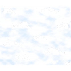 Cloud Sketch- Toile à broder